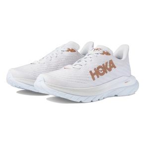 Women’s HOKA Mach 5 in White/Copper
